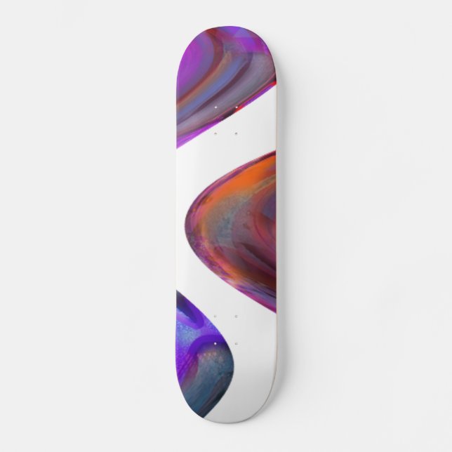 Waves Skateboard (Vorderseite)