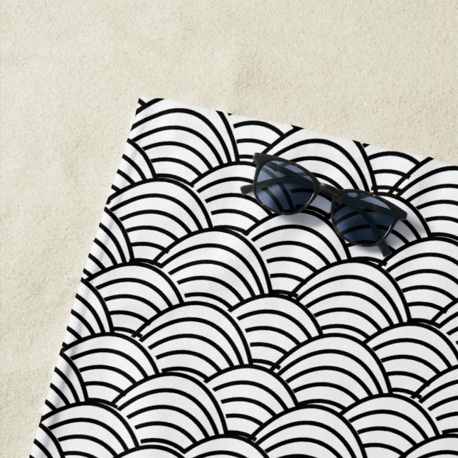 Waves Strandtuch (Beispiel)