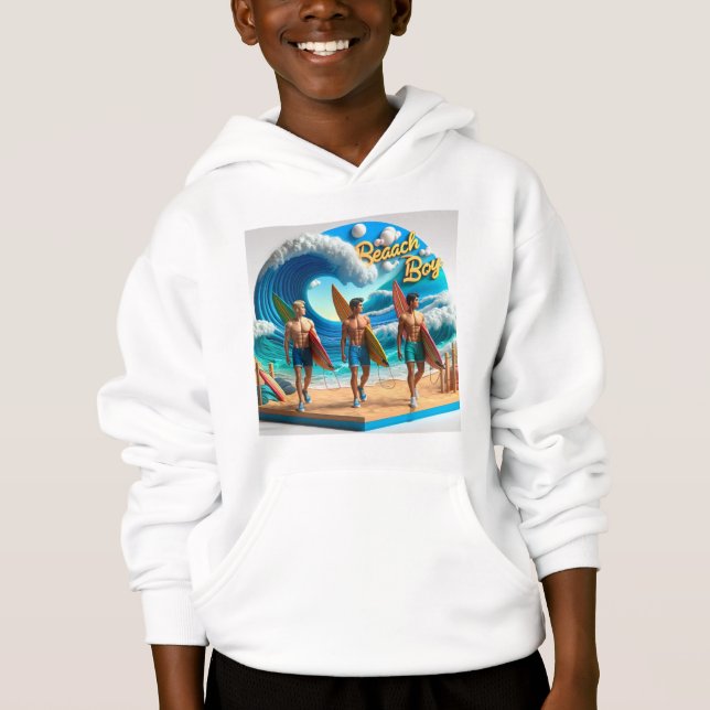 Waves & Wanderlust Collection Hoodie (Vorderseite)