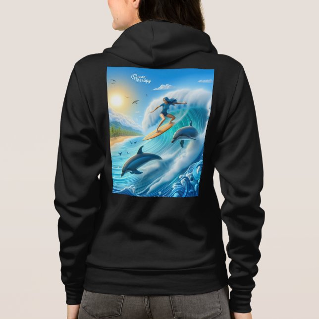Waves & Wanderlust Collection Sweatshirt (Rückseite)