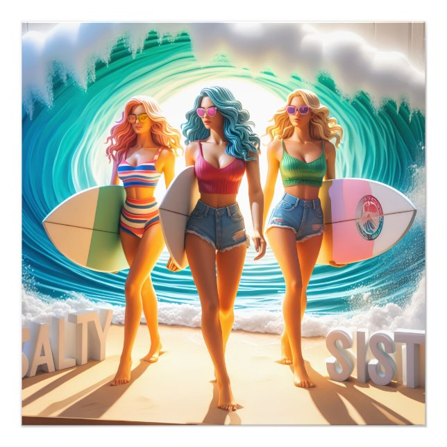 Waves & Wanderlust Kollektion Fotodruck (Vorne)