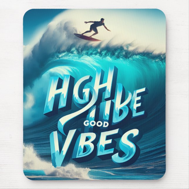 Waves & Wanderlust Kollektion Mousepad (Vorne)