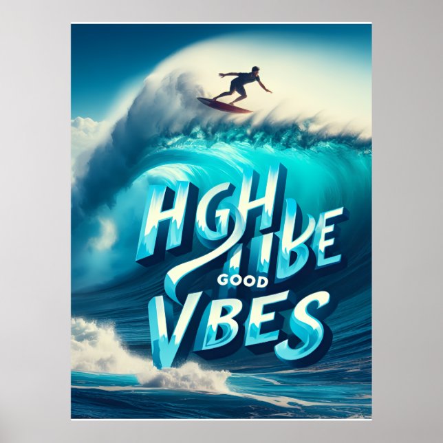 Waves & Wanderlust Kollektion Poster (Vorne)
