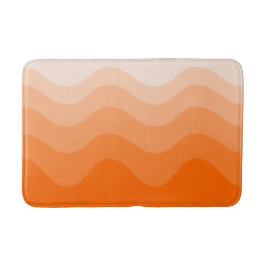 Wavey Stripe Modern Bath Mat Badematte