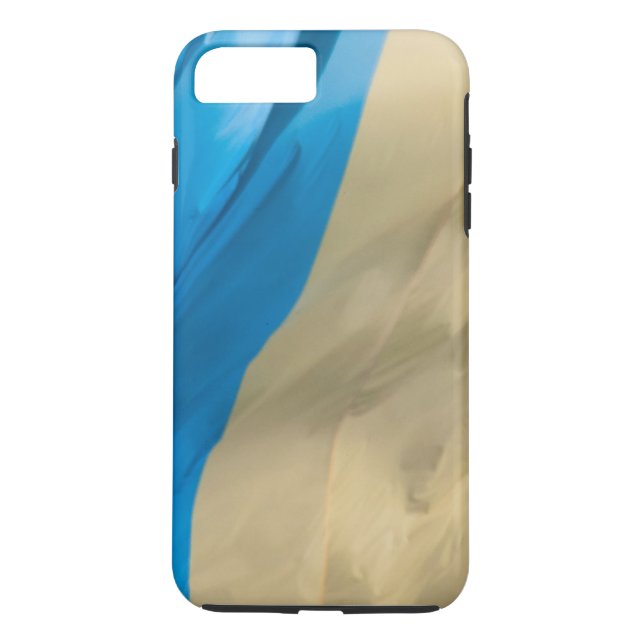 Waving Flag der Ukraine Case-Mate iPhone Hülle (Rückseite)