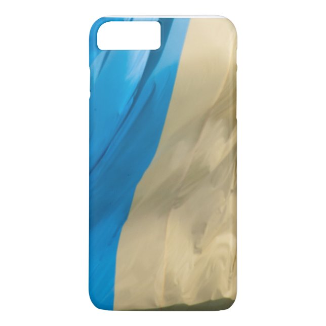 Waving Flag der Ukraine Case-Mate iPhone Hülle (Rückseite)