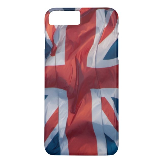 Waving Flag of Britain Case-Mate iPhone Hülle (Rückseite)