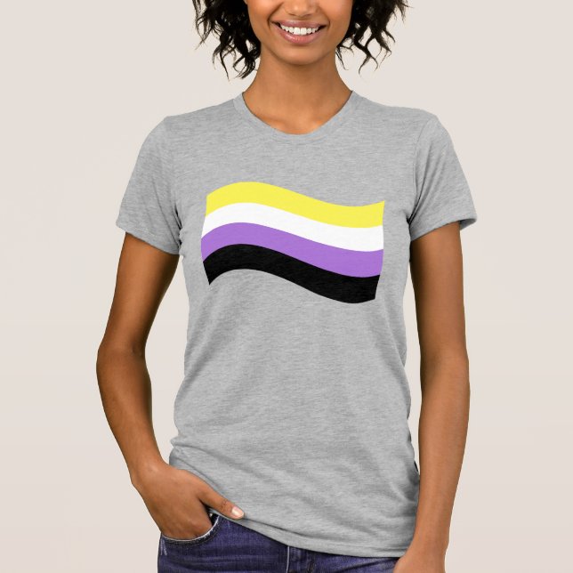 Waving-Flag T-Shirt (Vorderseite)