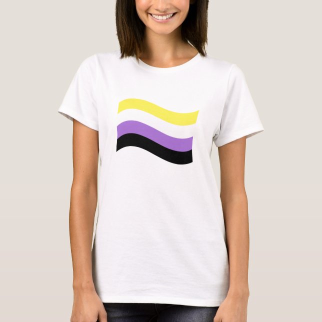 Waving-Flag T-Shirt (Vorderseite)