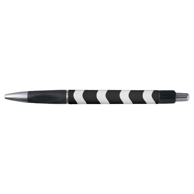 Wavy Black Lines Kugelschreiber (Vorderseite)