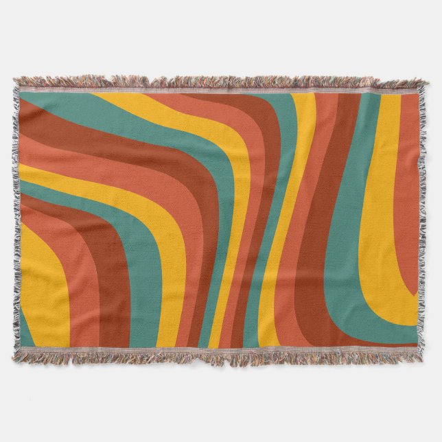 Wavy bunt decke (Vorderseite)