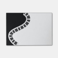 Wavy Curved Piano Keys