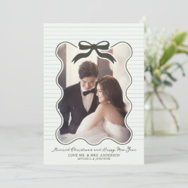 Wavy Frame Bow Pinstriday Weihnachten