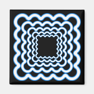 Wavy Frames Magnet