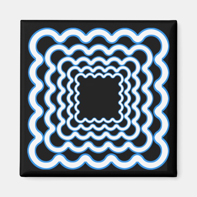 Wavy Frames Magnet (Vorne)