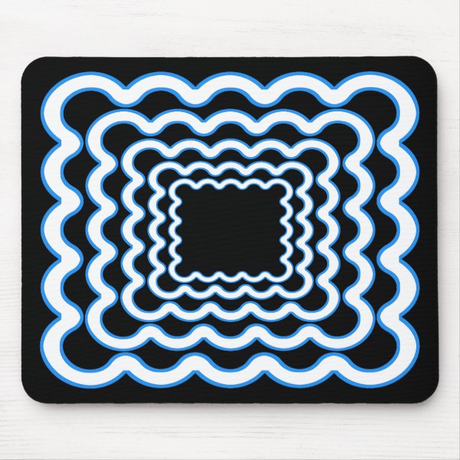 Wavy Frames Mousepad (Vorne)