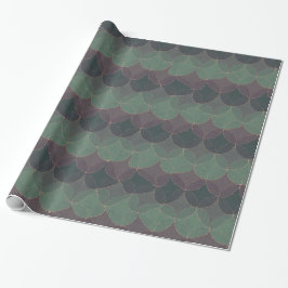 Wavy Geometric Wrapping Paper Geschenkpapier
