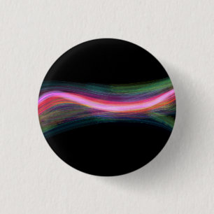 Wavy Hintergrund mit farbigen Linien Button