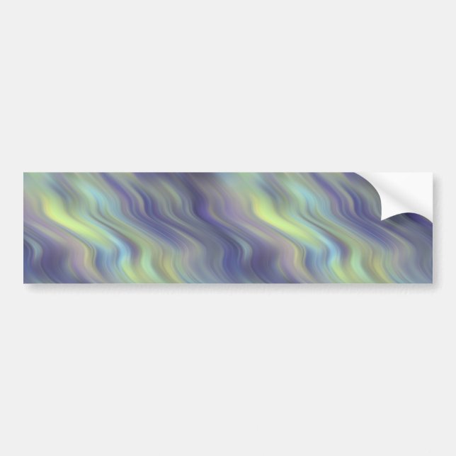 Wavy Lavender Texture Autoaufkleber (Vorne)