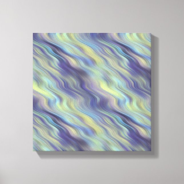 Wavy Lavender Texture Leinwanddruck (Vorderseite)