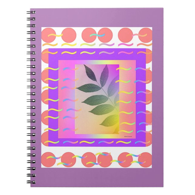 WAVY LEAF NOTIZBLOCK (Vorderseite)