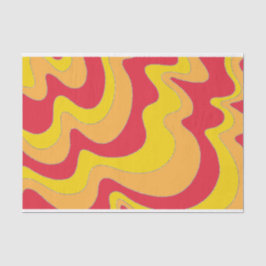 Wavy Lines Seidenpapier