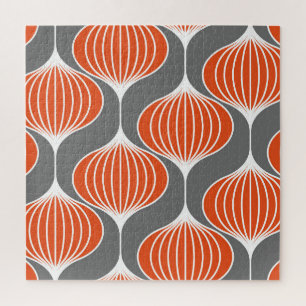Wavy Linien: geometrisches Vintages Muster.