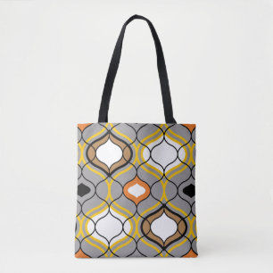 Wavy Linien, nahtlos geometrisches Muster. Tasche