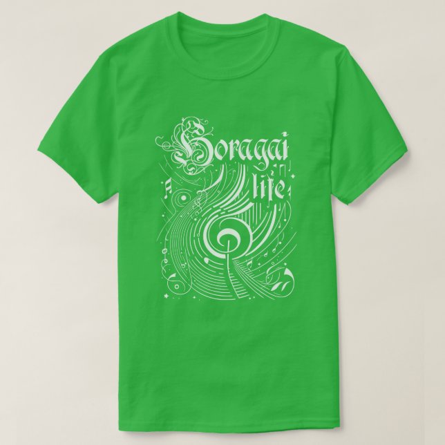 Wavy Music Horagai Life T-Shirt (Design vorne)