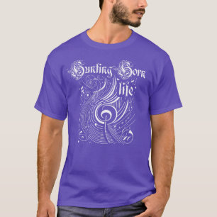 Wavy Music Hunting Horn Life T-Shirt