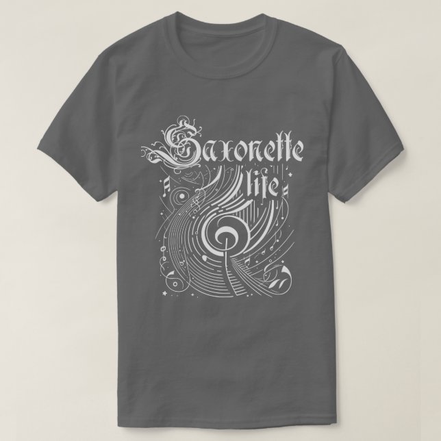 Wavy Music Saxonette Life T-Shirt (Design vorne)