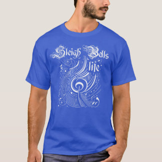 Wavy Music Sleigh Bells T-Shirt