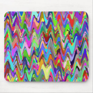 Wavy Pattern Mousepad