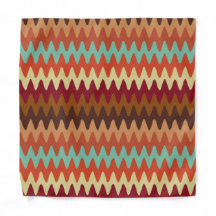 Wavy Pattern Sedona Südwest Bandana