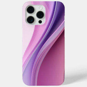Wavy-Rosa- und Lavendelfarben Case-Mate iPhone Hülle