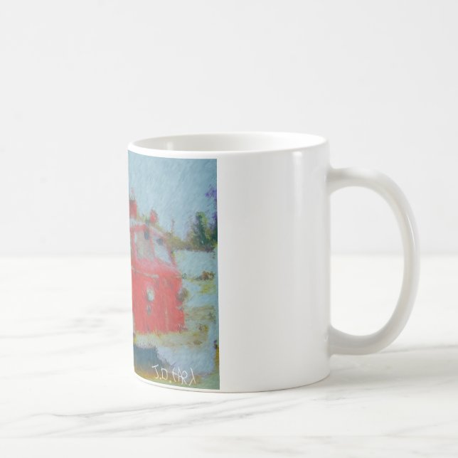 wawa altes Löschfahrzeug durch Hirsch Kaffeetasse (Rechts)