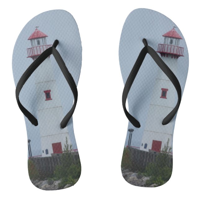 Wawatam im Nebel Flip Flops (Fußbett)