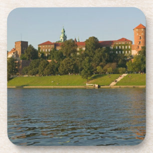 Wawel-Hügel mit königlichem Schloss und Kathedrale Untersetzer