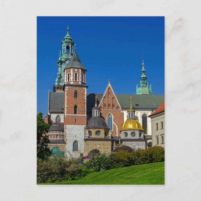 Wawel Royal Castle Cracovie Pologne Carte postale (Devant)