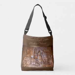 WAWEL ROYAL CASTLE KRAKOW POLEN TRAGETASCHEN MIT LANGEN TRÄGERN