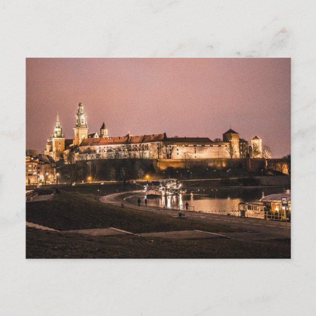Wawel Schloss Postkarte (Vorderseite)