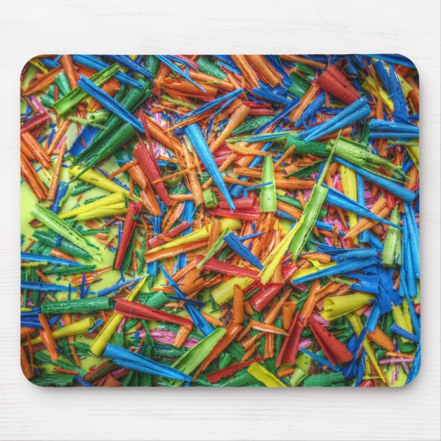 Wax Pencil Art 1 Mousepad (Vorne)