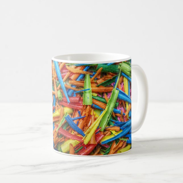 Wax Pencil Art 1 Tasse (VorderseiteRechts)