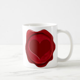 WAX SIEGEL HERZ 2x Kaffeetasse