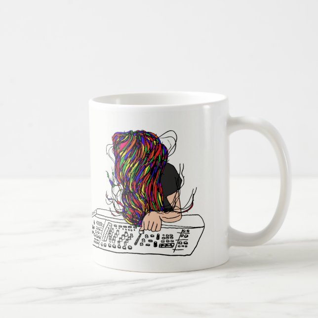 Waxbabe Bassnectar Logo-Tasse Kaffeetasse (Rechts)