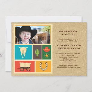 Way of the West Photo Invitation