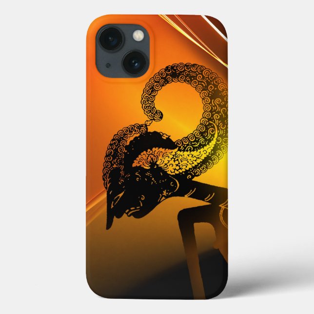 Wayang Arjuna iPhone Case (Rückseite)