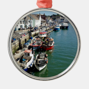 Waygood Weymouth! Silbernes Ornament