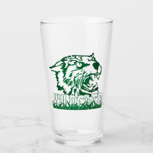 Wayland Gewerkschaft Wildcats #4 Glas