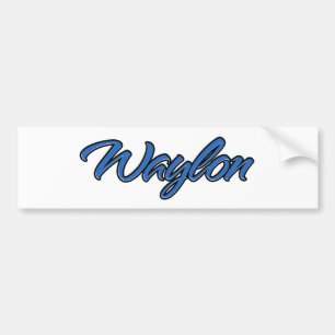 Waylon Blue Autocollants
